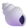 Emoji Conchiglia a spirale 🐚 image - Microsoft 3D Fluent style