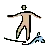 Person Surfing: Medium-Light Skin Tone