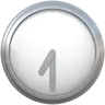 Emoji Orologio Face Seven-Thirty 🕢 image - Apple style