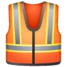 Safety Vest Emoji 🦺 image - Samsung style