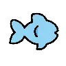 鱼 Emoji 🐟 image - OpenMoji style