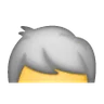 เอโมจิ ส่วนประกอบ ผมขาว Emoji 🦳 image - Samsung style