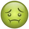 Nauseated Face Emoji 🤢 image - WhatsApp style