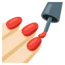 Nail Polish: Light Skin Tone Emoji 💅🏻 image - Google Noto Color style