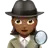 Woman Detective: Medium-Dark Skin Tone