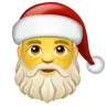 พ่อคริสต์มาส Emoji 🎅 image - WhatsApp style