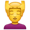 Man Getting Massage Emoji 💆‍♂️ image - WhatsApp style