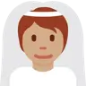 Person With Veil: Medium Skin Tone Emoji 👰🏽 image - Twitter / X (Twemoji) style