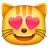 Smiling Cat With Heart-Eyes