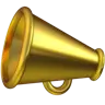 Emoji Megafono incoraggiante 📣 image - Apple style