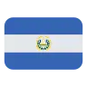 Flag: El Salvador Emoji 🇸🇻 image - Tossface style