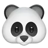 Panda-Gesicht Emoji 🐼 image - Apple style