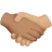 Handshake: Medium Skin Tone, Medium-Dark Skin Tone