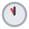 Saat yüz onbir oclock Emoji 🕚 image - Tossface style