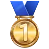 Medal Pierwszego Miejsca Emoji 🥇 image - WhatsApp style