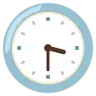 Emoji Orologio faccia tre-trenta 🕞 image - Google Noto Color style