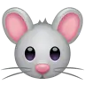 Mouse Face Emoji 🐭 image - WhatsApp style