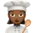 Woman Cook: Medium-Dark Skin Tone