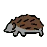 Emoji Riccio 🦔 image - OpenMoji style