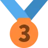 3Rd Place Medal Emoji 🥉 image - Twitter / X (Twemoji) style