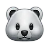 Polar Bear Emoji 🐻‍❄️ image - Telegram style