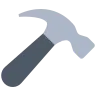 Emoji Martello 🔨 image - Tossface style