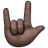 Love-You Gesture: Dark Skin Tone