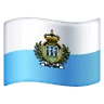 Flag: San Marino Emoji 🇸🇲 image - Samsung style