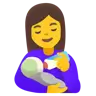 Woman Feeding Baby Emoji 👩‍🍼 image - Google Noto Color style
