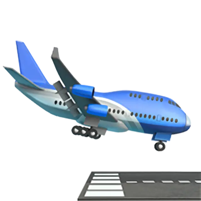 Avion à l’atterrissage