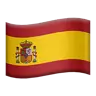Flag: Spain Emoji 🇪🇸 image - Apple style