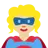 Woman Superhero: Medium-Light Skin Tone