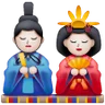 ตุ๊กตาญี่ปุ่น Emoji 🎎 image - Samsung style