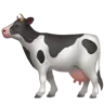 วัว Emoji 🐄 image - Apple style
