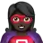 Woman Superhero: Dark Skin Tone