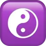 Yin Yang Emoji ☯ image - Apple style