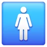 Symbol der Frauen Emoji 🚺 image - Samsung style