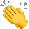 Clapping Hands Emoji 👏 image - Apple style