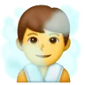 Man In Steamy Room Emoji 🧖‍♂️ image - Samsung style