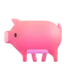 Emoji Maiale 🐖 image - Microsoft 3D Fluent style