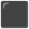ブラックラージスクエア Emoji ⬛ image - Google Noto Color style