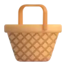 Emoji Cestino 🧺 image - Microsoft 3D Fluent style
