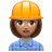 Woman Construction Worker: Medium Skin Tone