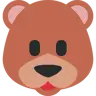 Emoji Orso faccia 🐻 image - Twitter / X (Twemoji) style