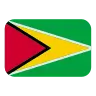Flag: Guyana Emoji 🇬🇾 image - Tossface style