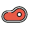 Emoji Tagliata di carne 🥩 image - OpenMoji style