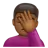 Man Facepalming: Medium-Dark Skin Tone