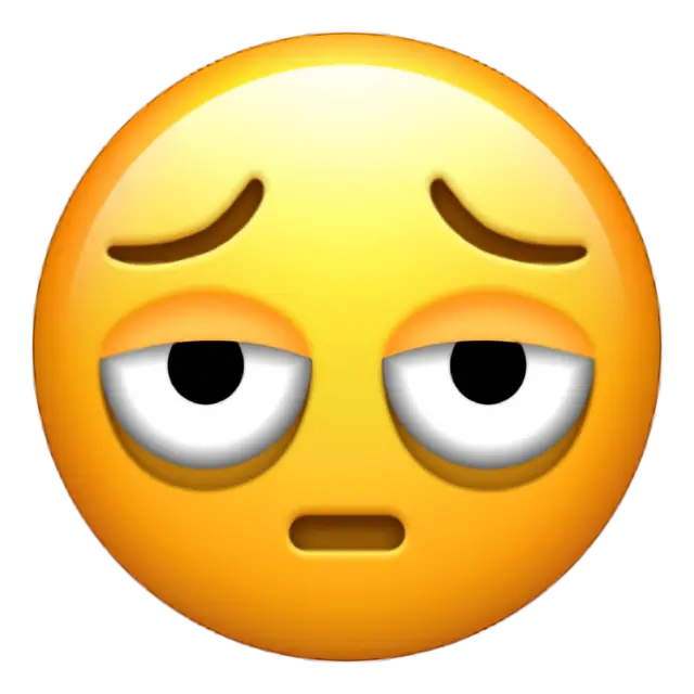 Gesicht mit Augenringen