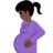 Pregnant Woman: Dark Skin Tone
