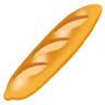 ขนมปังบาแกต Emoji 🥖 image - Google Noto Color style